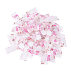 NYKKOLA front sealed package showing 100 compressed masks and convenience