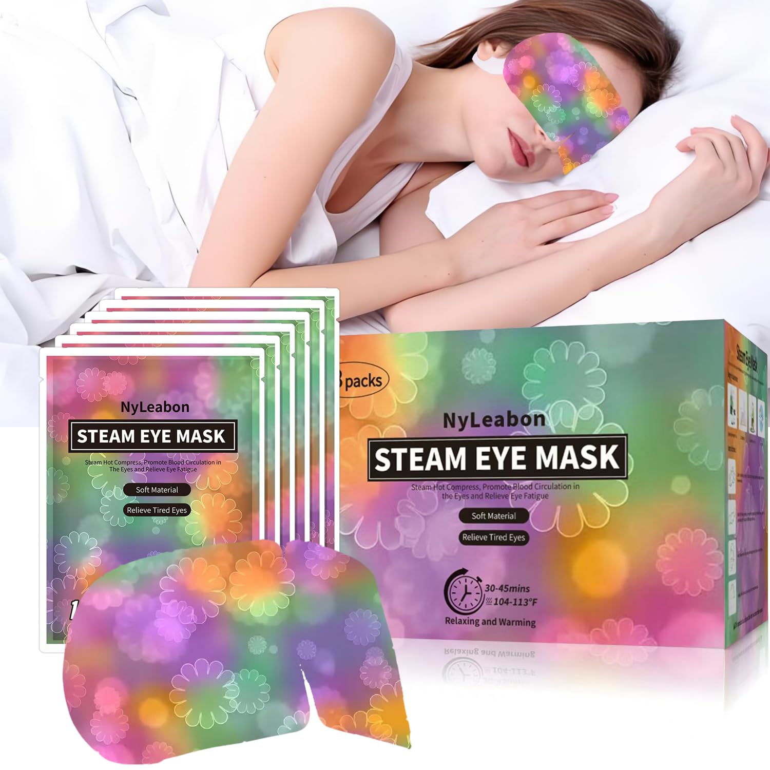 NyLeabon soft lint-free mask fabric close-up illustrating gentle skin comfort