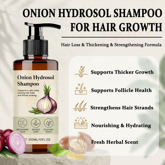 NYPKEX onion hydrosol close-up highlighting botanical clarity benefit