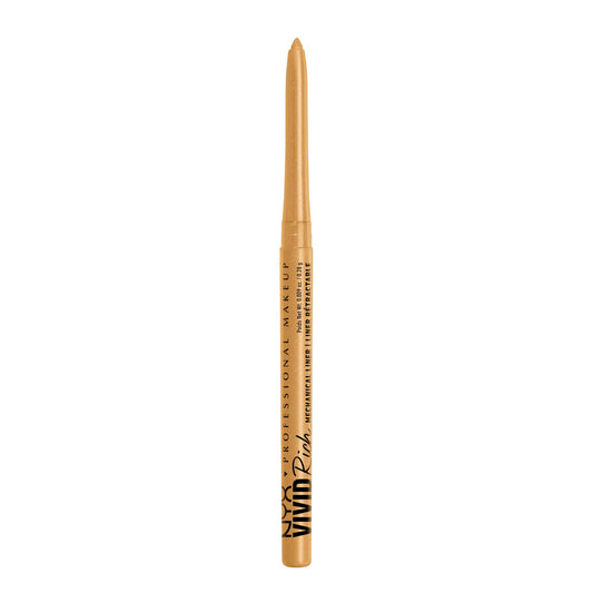 NYX PROFESSIONAL MAKEUP Amber Stunner front packaging showing gold eyeliner benefit