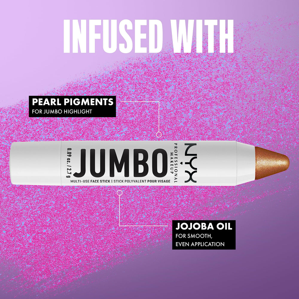 NYX PROFESSIONAL MAKEUP blended with finger to show seamless finish and natural radiance