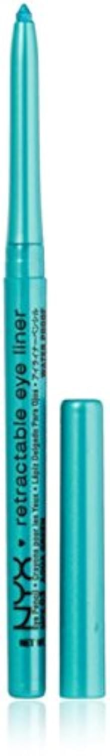 NYX PROFESSIONAL MAKEUP front packaging showing aqua green pencil for quick selection