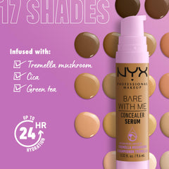 NYX PROFESSIONAL MAKEUP applying concealer under-eye to reduce dark circles