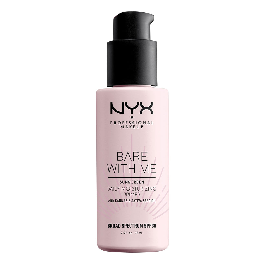 NYX PROFESSIONAL MAKEUP front packaging showing SPF 30 protection and soothing benefits