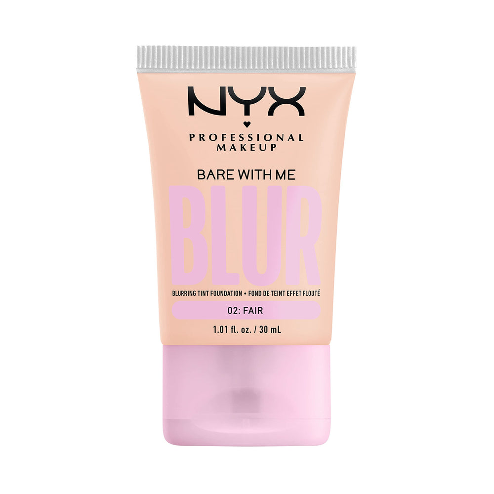 NYX PROFESSIONAL MAKEUP front packaging showing fair shade and benefit