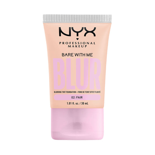 NYX PROFESSIONAL MAKEUP front packaging showing fair shade and benefit