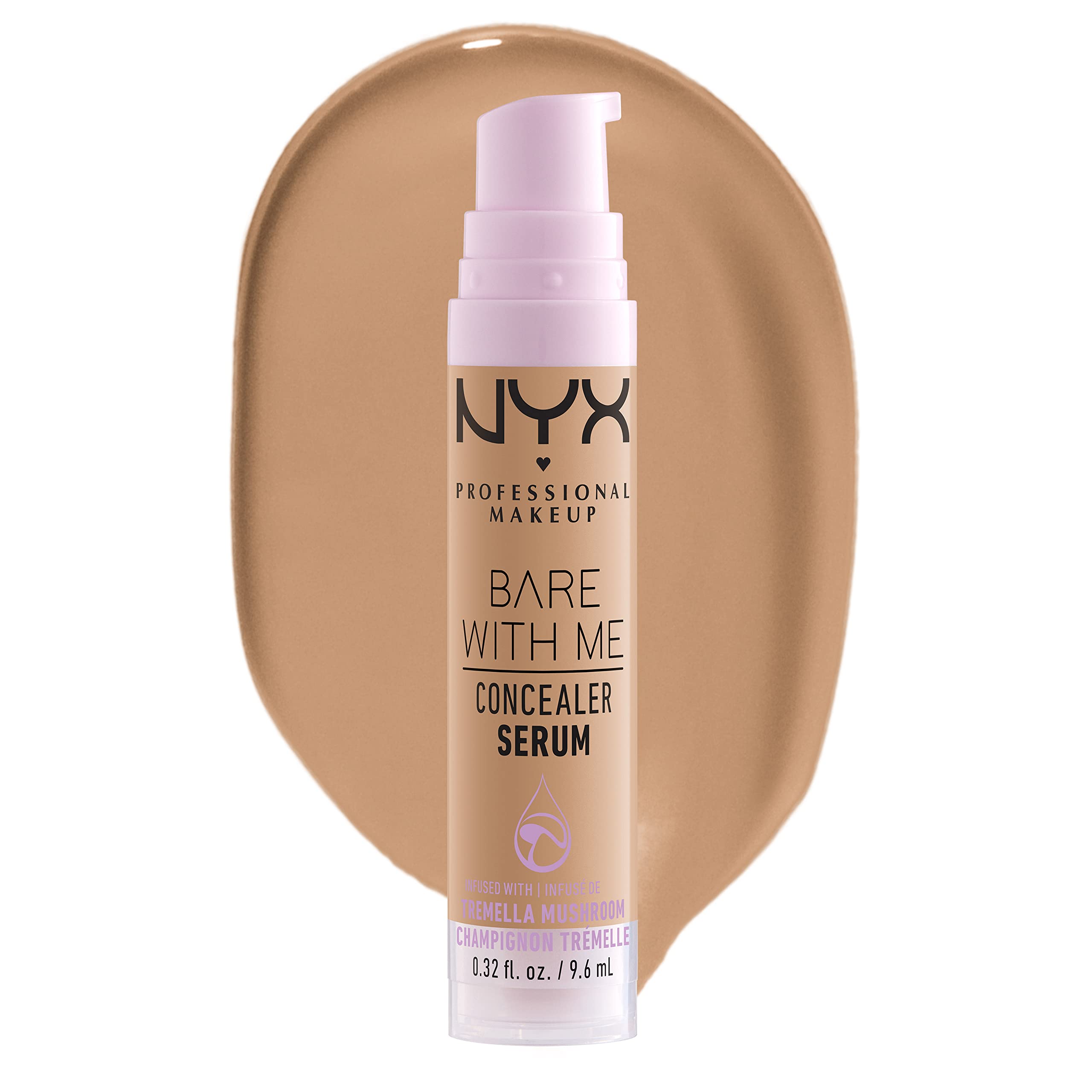 NYX PROFESSIONAL MAKEUP front packaging showcasing product and shade