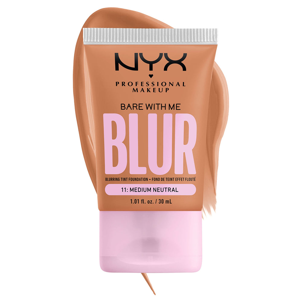 NYX PROFESSIONAL MAKEUP matcha, glycerin, niacinamide ingredients styled to highlight skincare benefits of the tint