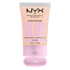 NYX PROFESSIONAL MAKEUP label detail highlighting glycerin matcha niacinamide benefit