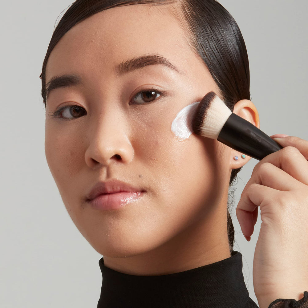 NYX PROFESSIONAL MAKEUP worn under foundation to improve makeup adherence and finish