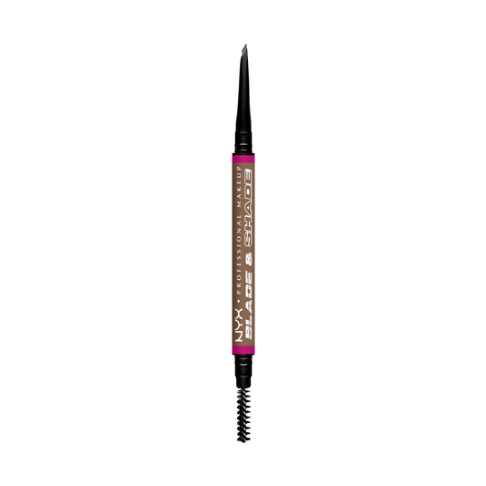NYX blade & shade front packaging showing product and shade, clear branding benefit