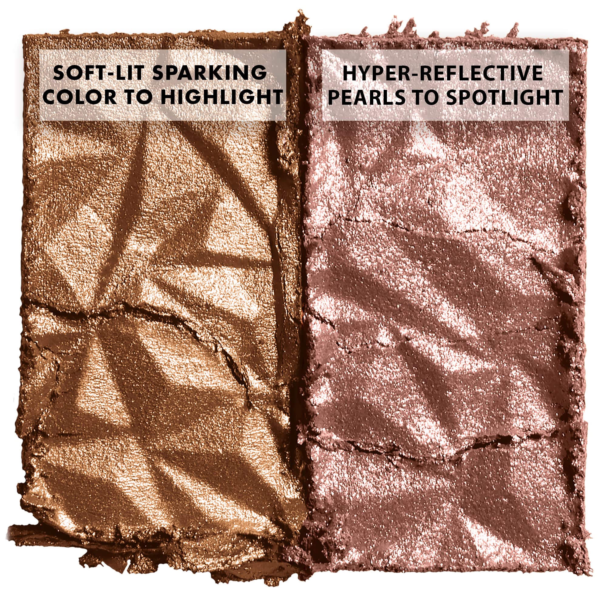 NYX PROFESSIONAL MAKEUP arm swatches demonstrating buildable shades and reflectivity