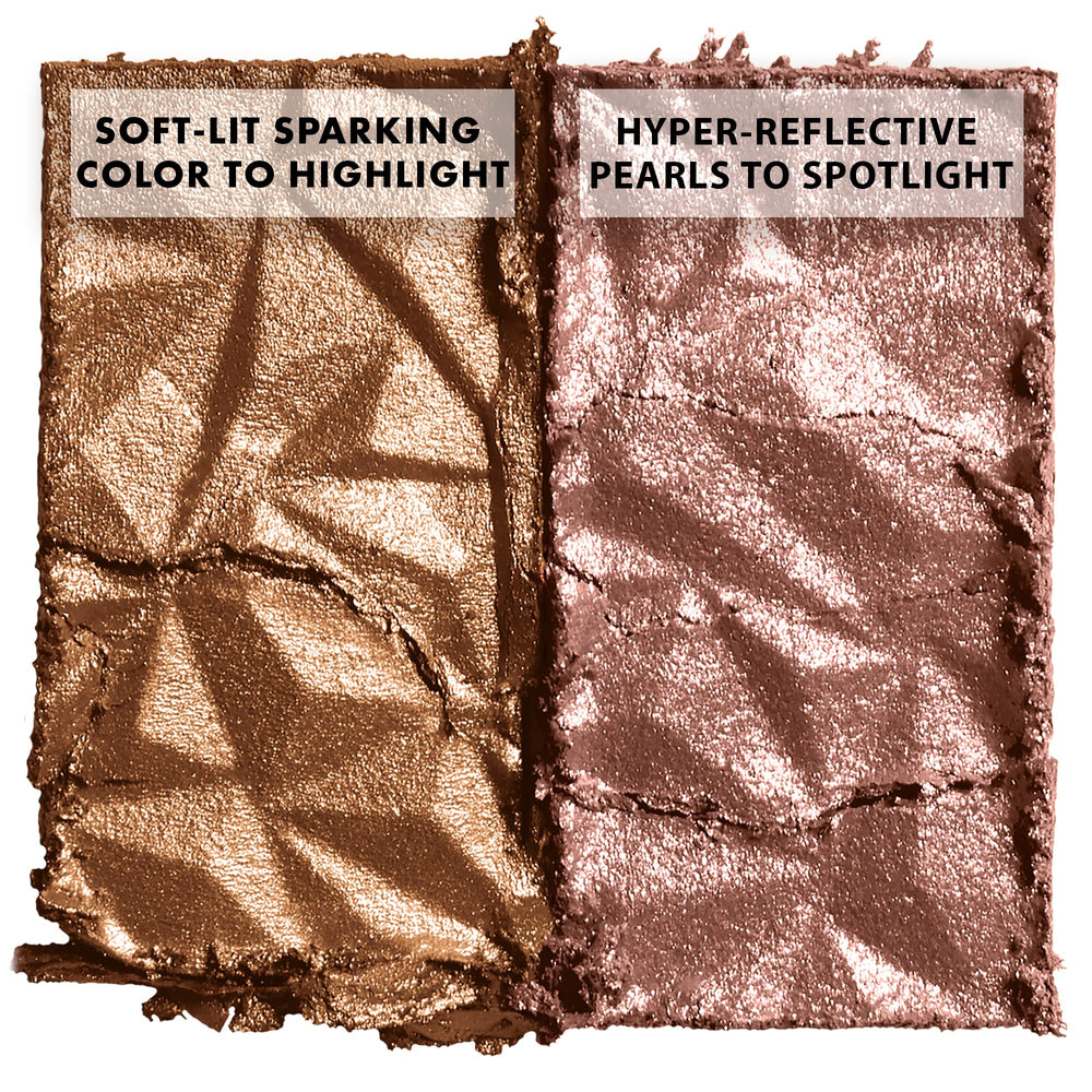 NYX PROFESSIONAL MAKEUP arm swatches demonstrating buildable shades and reflectivity