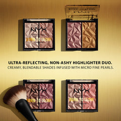 NYX PROFESSIONAL MAKEUP creamy texture close-up revealing blendable pearl finish