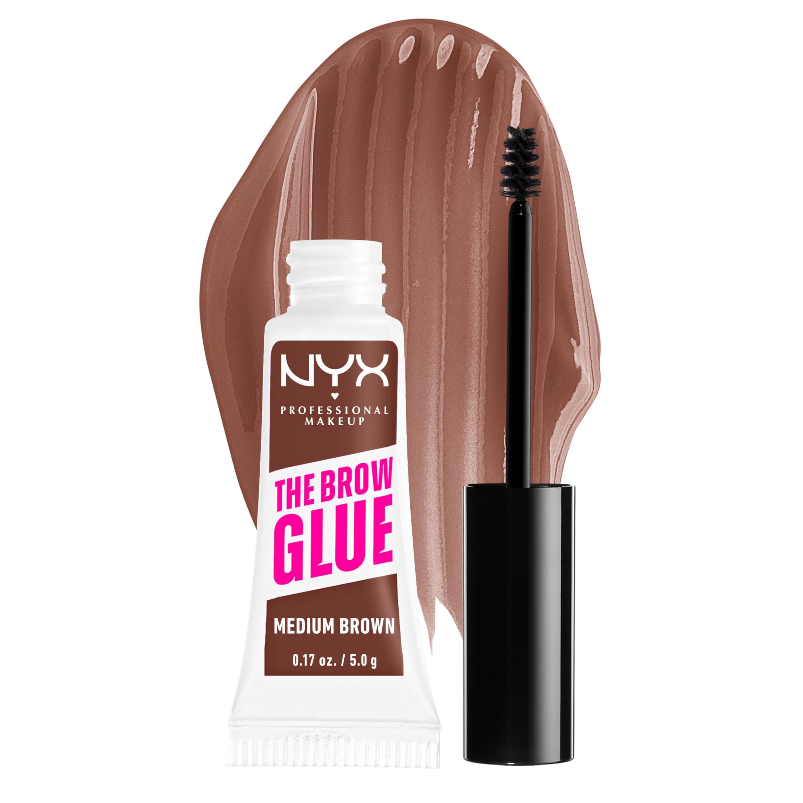 NYX PROFESSIONAL MAKEUP front view showing product and benefit of visible hold