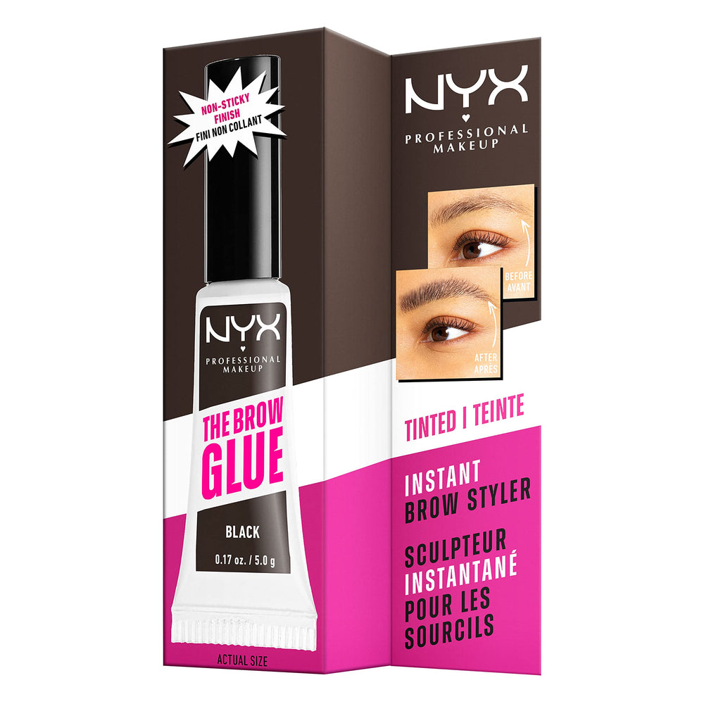 NYX PROFESSIONAL MAKEUP paired with brow pencil for shaping and filling benefit