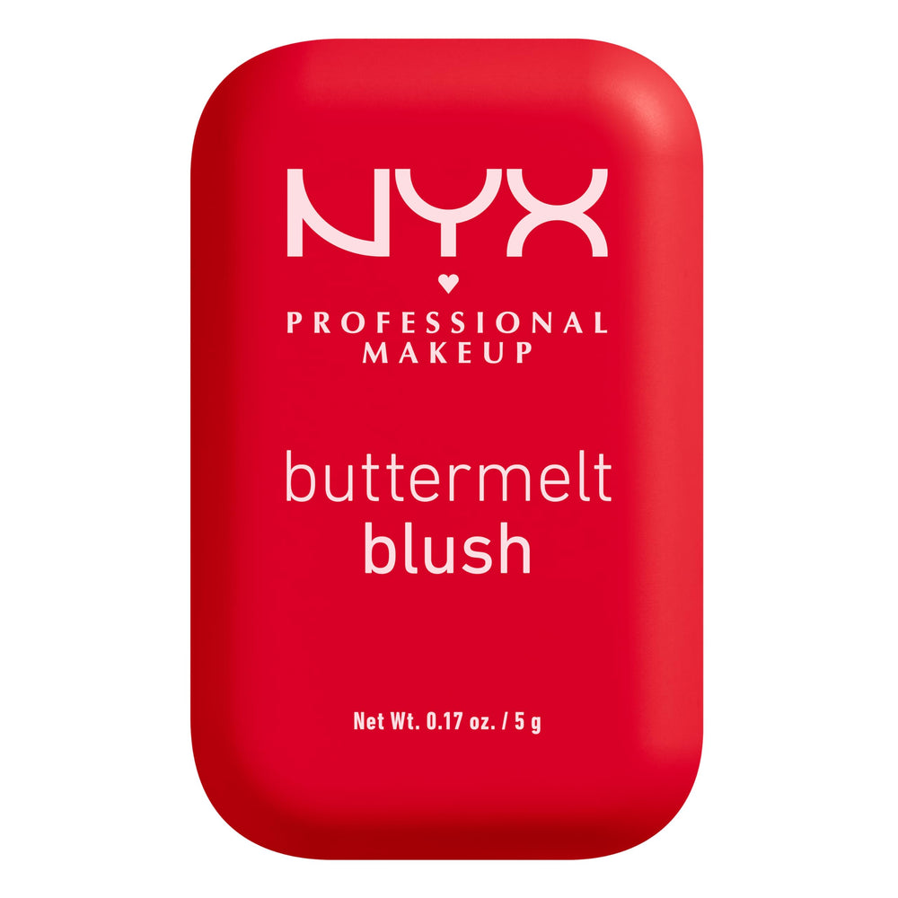 NYX Professional Makeup front compact showing Butta Cherry Pop shade benefit long wear