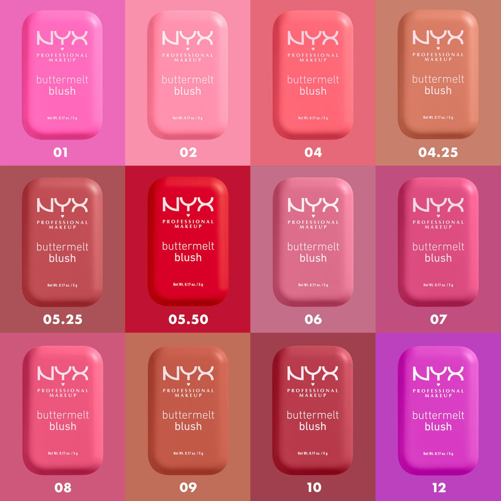 NYX Professional Makeup blush inside a makeup bag styled for effortless daily use benefit