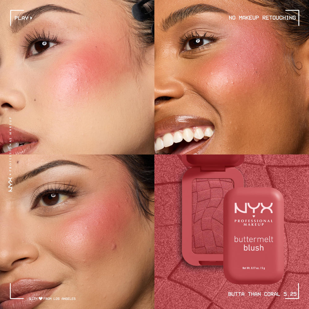 NYX PROFESSIONAL MAKEUP texture close-up showing buttery finish for smooth application