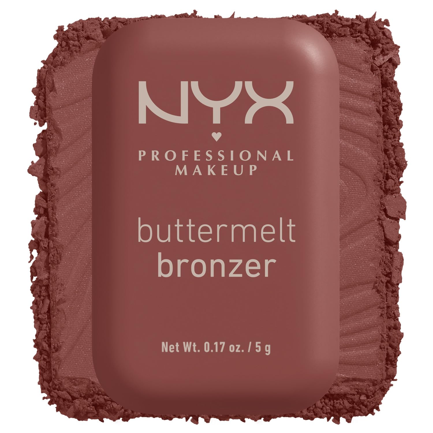 NYX PROFESSIONAL MAKEUP brush applying bronzer on cheek for natural sculpting benefit