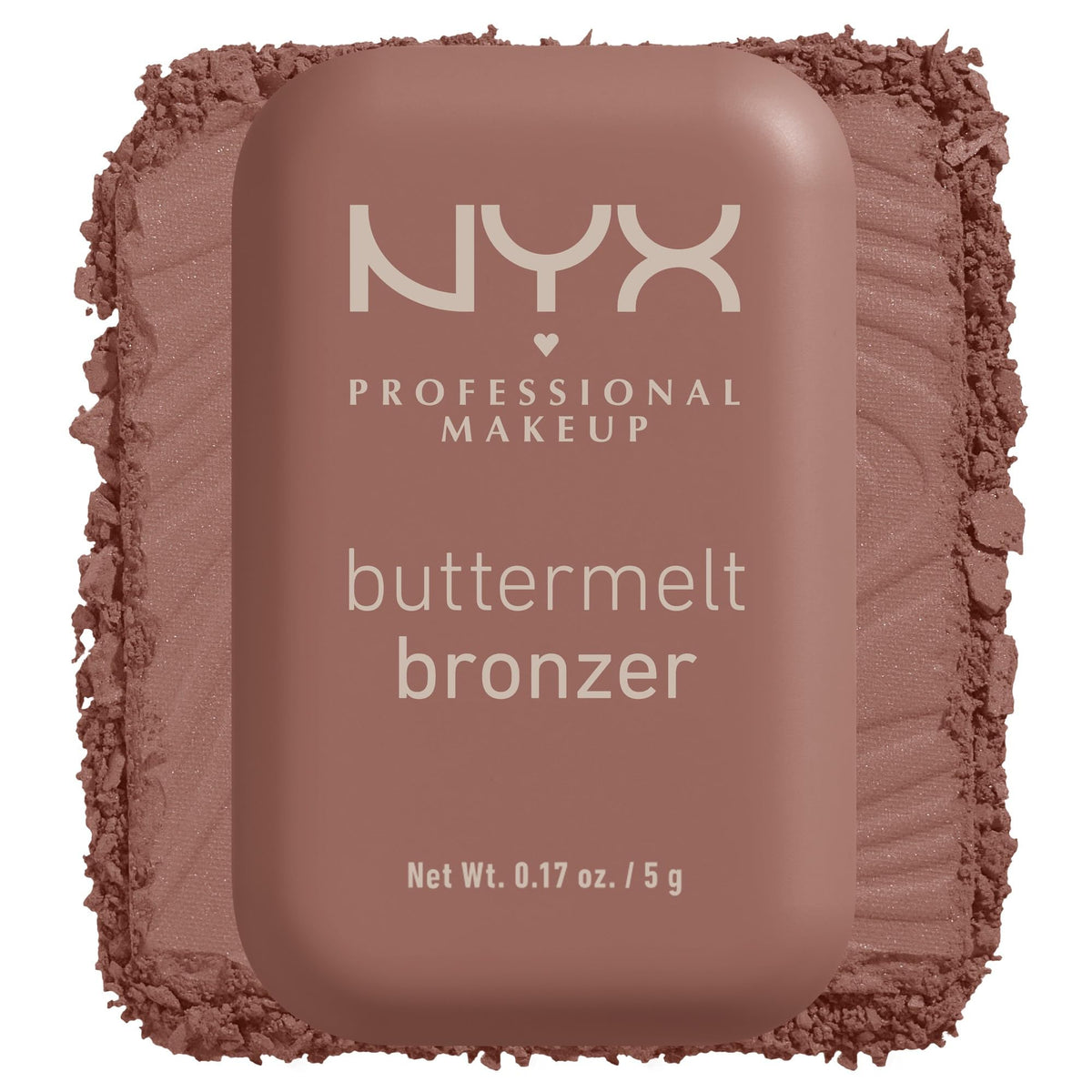 NYX PROFESSIONAL MAKEUP compact front view showing shade and packaging benefit easy identification