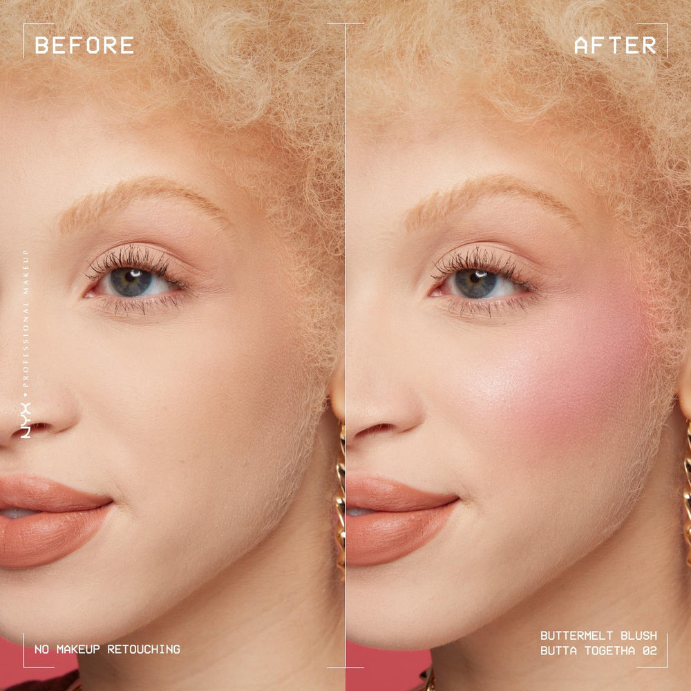 NYX PROFESSIONAL MAKEUP close-up of powder texture for smooth application