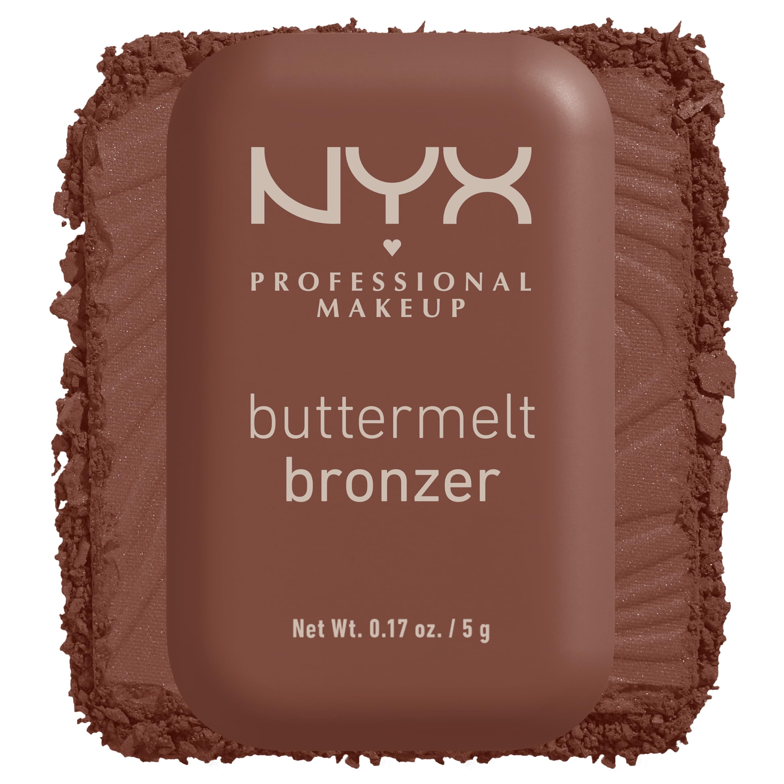 NYX PROFESSIONAL MAKEUP compact front view showing product appeal and portability
