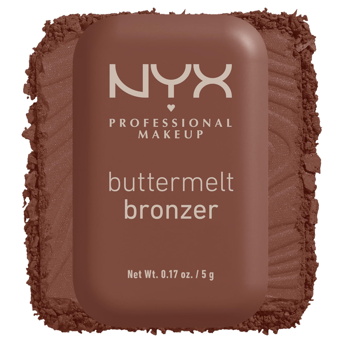 NYX PROFESSIONAL MAKEUP compact front view showing product appeal and portability
