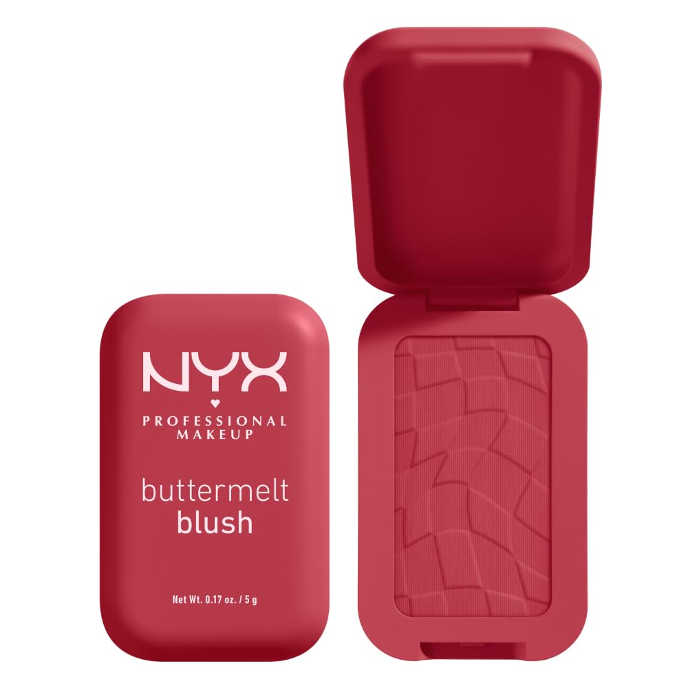 NYX PROFESSIONAL MAKEUP front pan showing shade and finish for quick shade choice