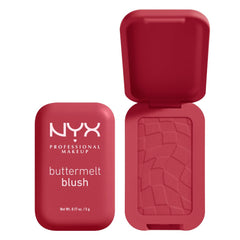 NYX PROFESSIONAL MAKEUP front pan showing shade and finish for quick shade choice