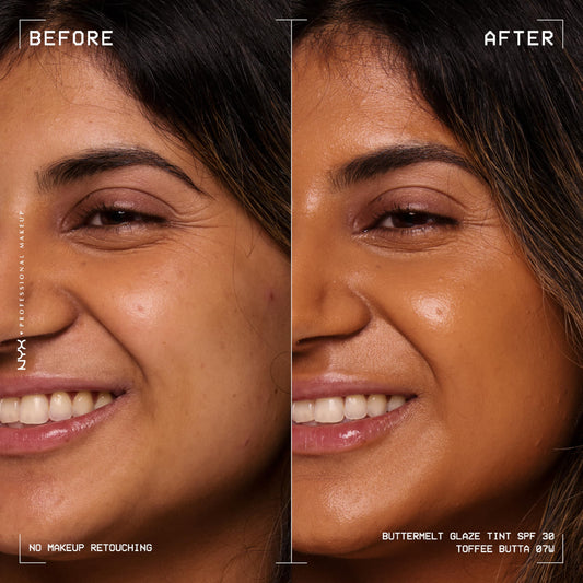 NYX PROFESSIONAL MAKEUP pump dispenser detail highlighting controlled application benefit