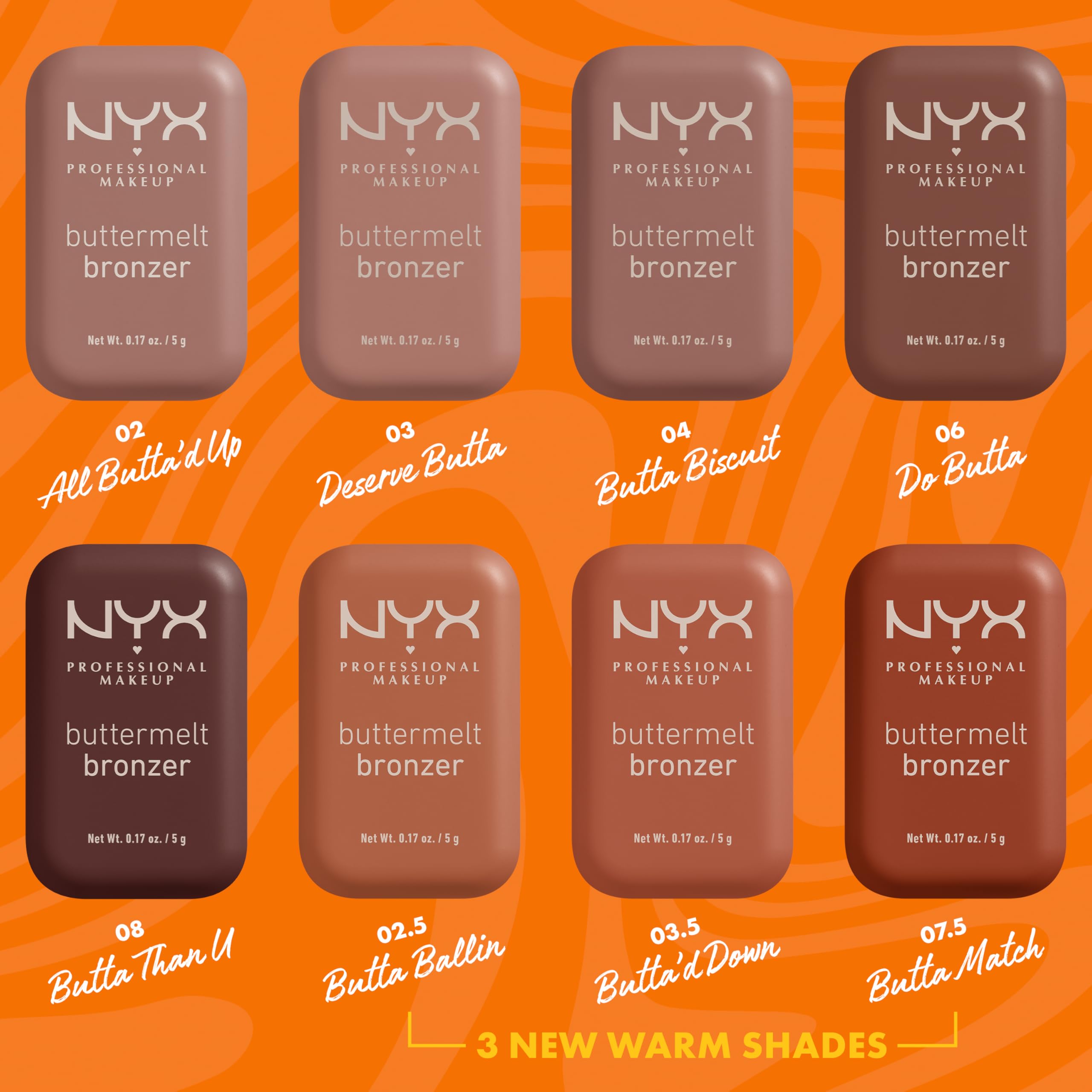 NYX PROFESSIONAL MAKEUP on model face illustrating natural sun-kissed finish and longwear appearance