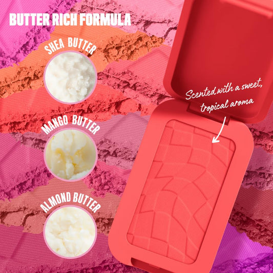 NYX Buttermelt close-up of powder texture highlighting buttery smooth finish and blendability