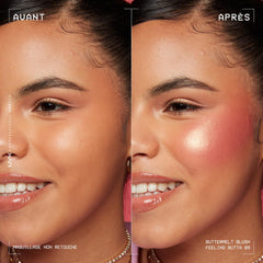 NYX PROFESSIONAL MAKEUP swatches on arm illustrating buildable pigment and finish