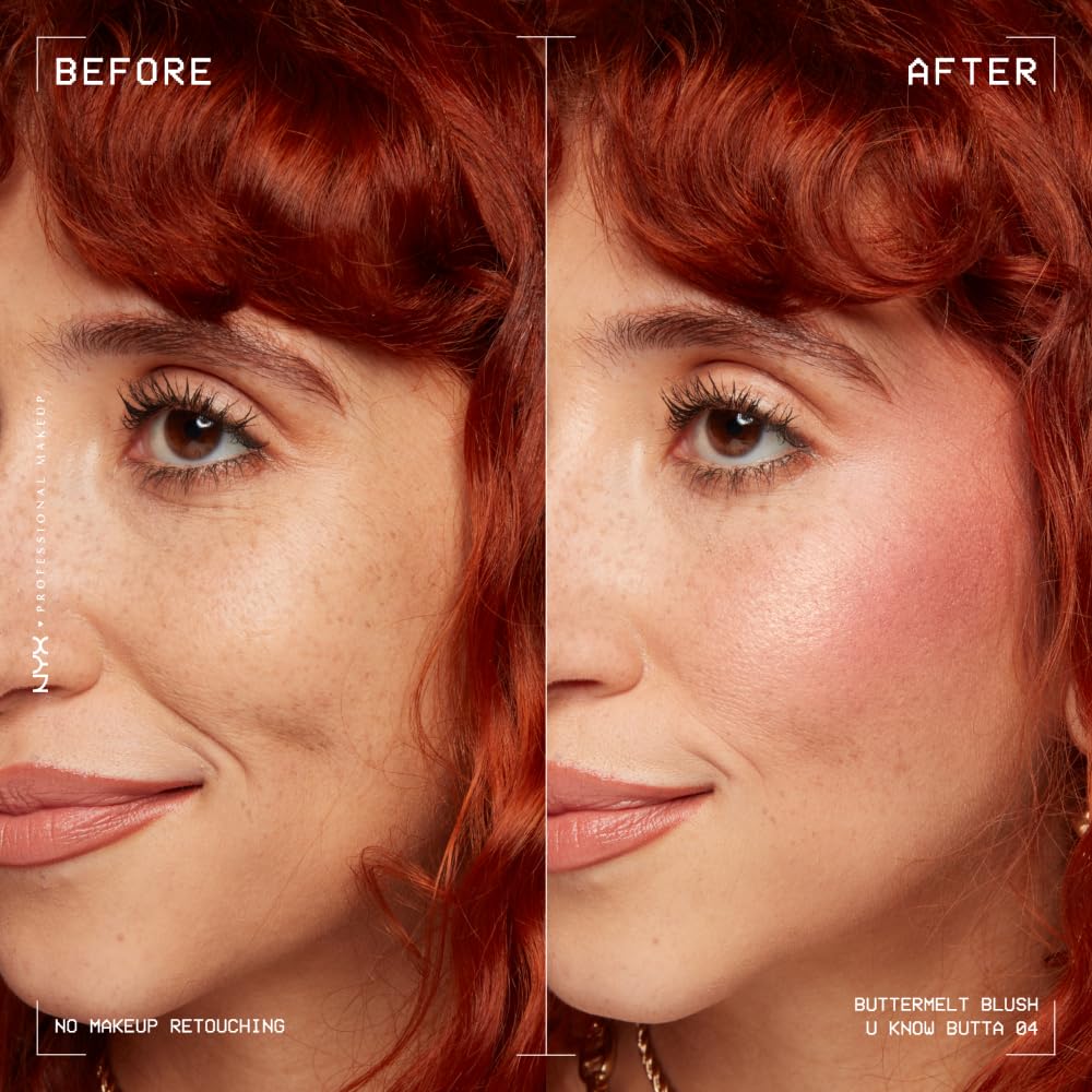 NYX PROFESSIONAL MAKEUP swiped texture on skin demonstrating smooth application benefit