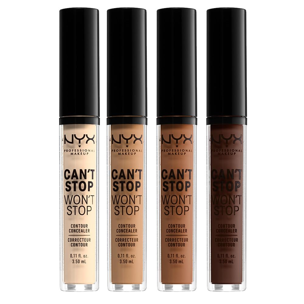 NYX PROFESSIONAL MAKEUP concealer front packaging shows product and shade for easy identification