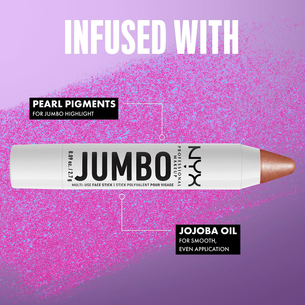 NYX Professional Makeup applied to cheek displaying precise highlight placement