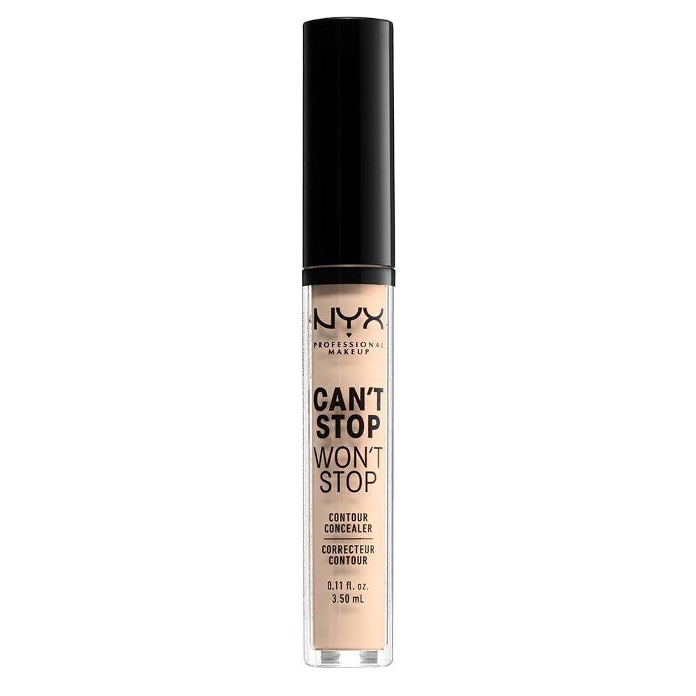 NYX PROFESSIONAL MAKEUP under-eye application lifestyle shot showing brightening effect