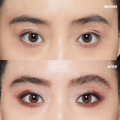 NYX PROFESSIONAL MAKEUP applied on eyebrow illustrating groomed hold
