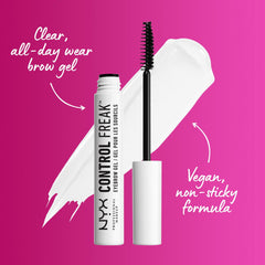 NYX PROFESSIONAL MAKEUP wand and brush detail for precise brow control
