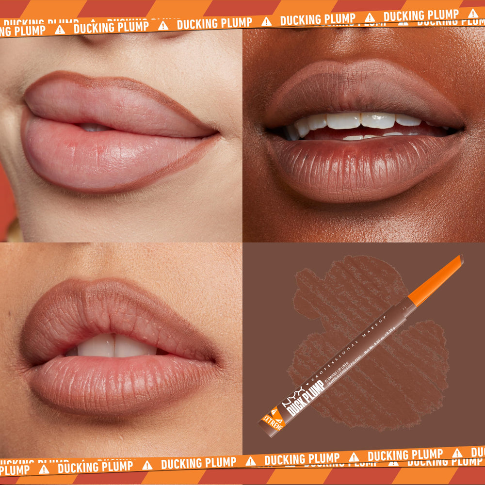 NYX PROFESSIONAL MAKEUP closeup of dual-edged precision tip for precise shaping