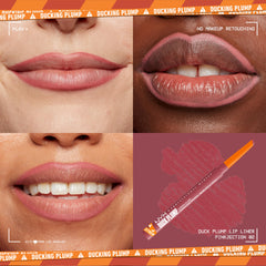 NYX PROFESSIONAL MAKEUP dual-edged tip close-up demonstrating precision for sharp lip lines and filling