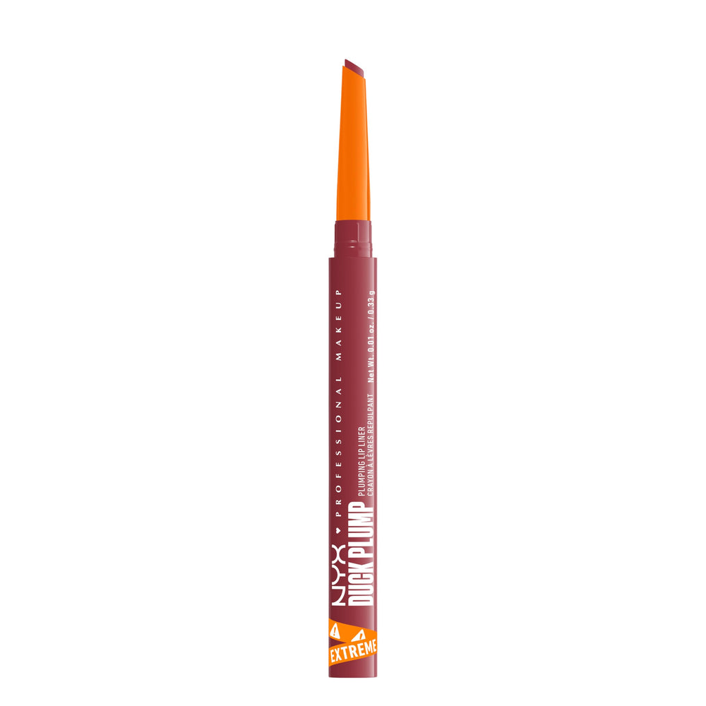 NYX PROFESSIONAL MAKEUP pencil front view showing sleek design and easy hold