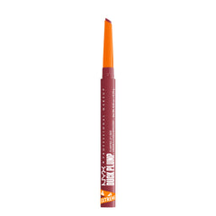 NYX PROFESSIONAL MAKEUP pencil front view showing sleek design and easy hold