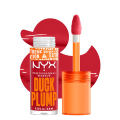 NYX PROFESSIONAL MAKEUP front packaging showing Cherry Spice color and glossy finish benefit