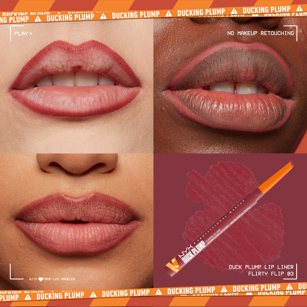 NYX PROFESSIONAL MAKEUP closeup of matte precision tip for sharp lines