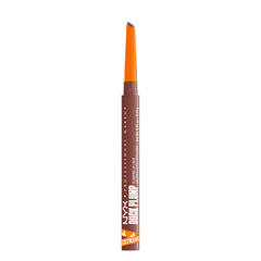 NYX PROFESSIONAL MAKEUP front packaging showing Nude Flip and benefit of precision