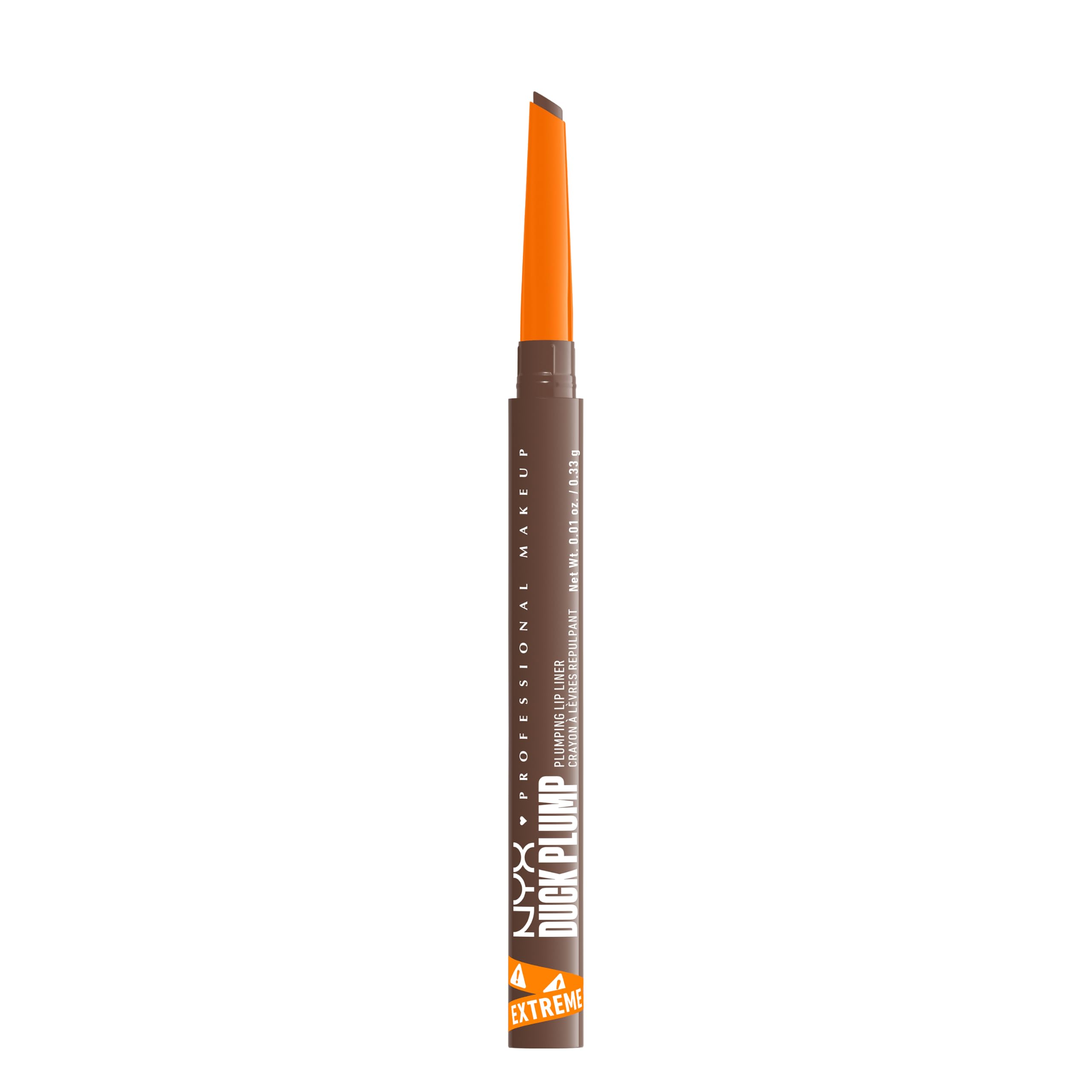 NYX PROFESSIONAL MAKEUP front packaging showing shade and benefit