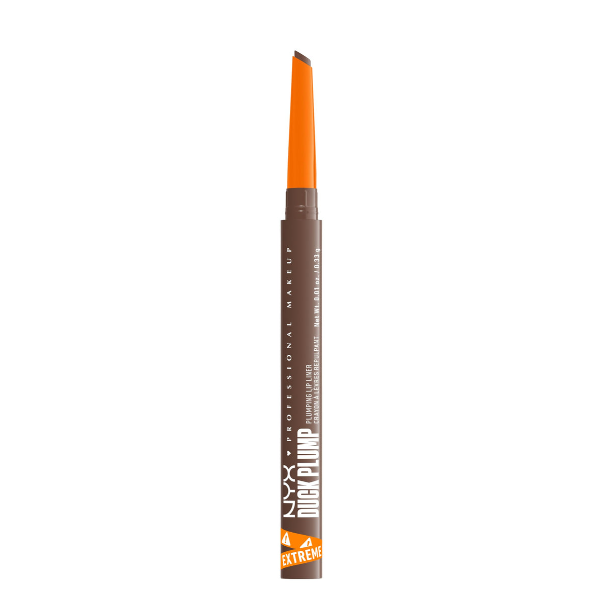 NYX PROFESSIONAL MAKEUP front packaging showing shade and benefit