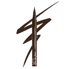 NYX PROFESSIONAL MAKEUP Epic Ink Liner front packaging showing product and shade